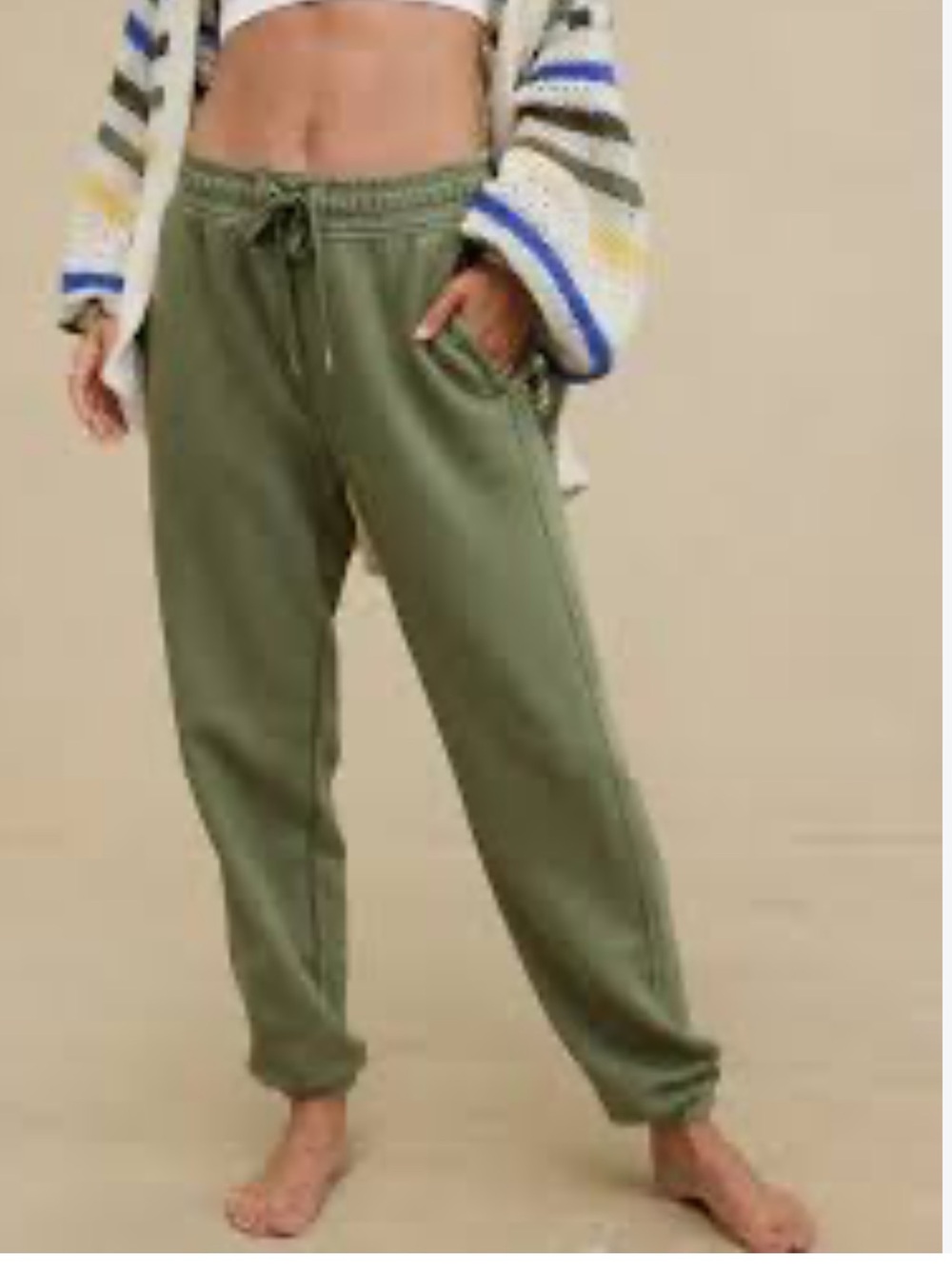 aerie Chill Lavender Jogger Sweatpants